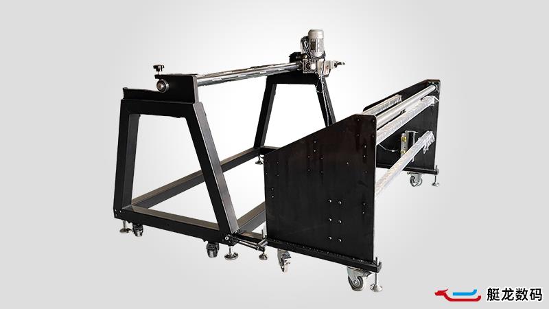 Master roll paper feeding rack - capable of bearing two tons of small batch master roll feeding rack